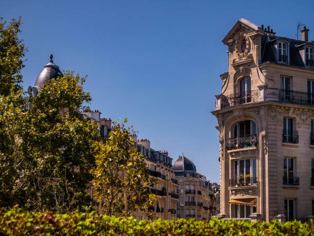 istock Paris residential buildings 1145583428