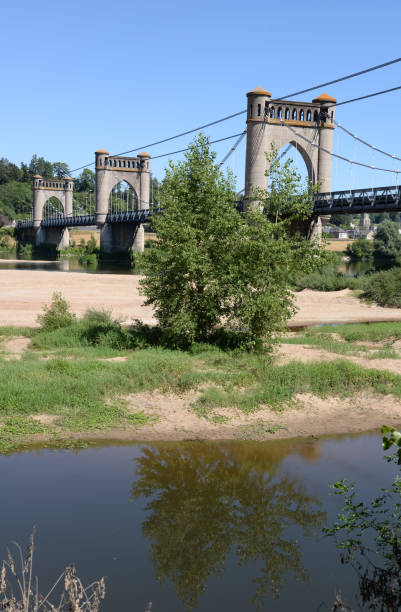 istock Bridge at Langeais, France 1145583456