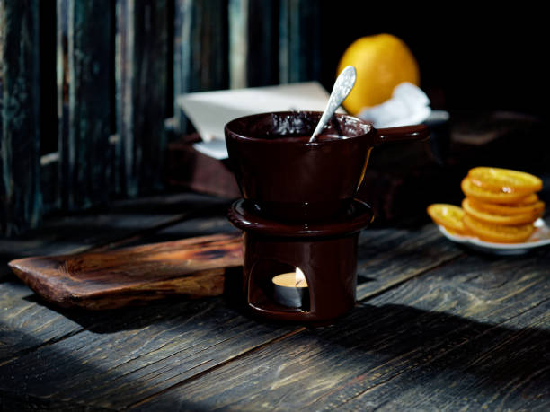 istock Candied oranges in chocolate 1145587689