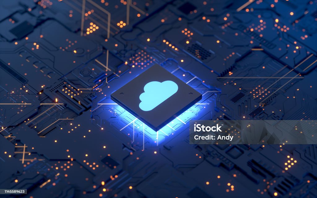 Cloud Computing - Lizenzfrei Cloud Computing Stock-Foto