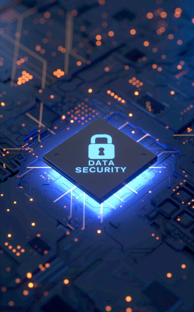 Data security stock photo