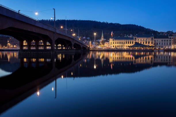 Drammen Norway The skyline of city Drammen in Southern Norway østfold stock pictures, royalty-free photos & images