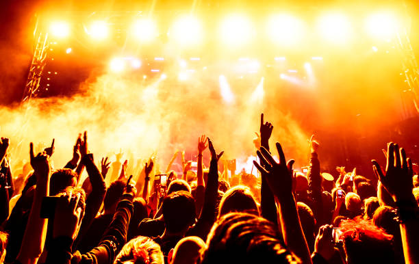 istock Crowd At Music Concert 1145595690