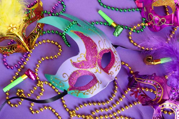 istock Close-Up Of Venetian Masks On Table 1145599695