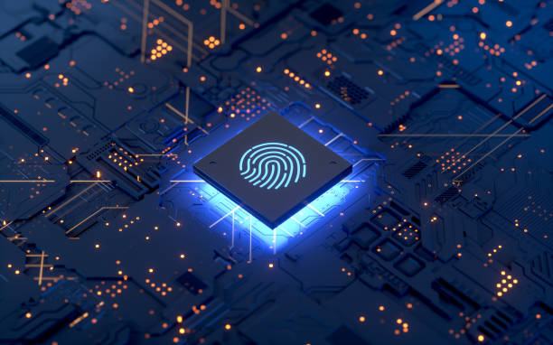 accesso alle impronte digitali - biometrics accessibility control fingerprint foto e immagini stock