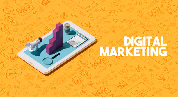 istock Digital marketing solutions and strategies 1145602892