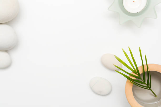 istock Beauty spa and treatment background with light fresh theme 1145606344