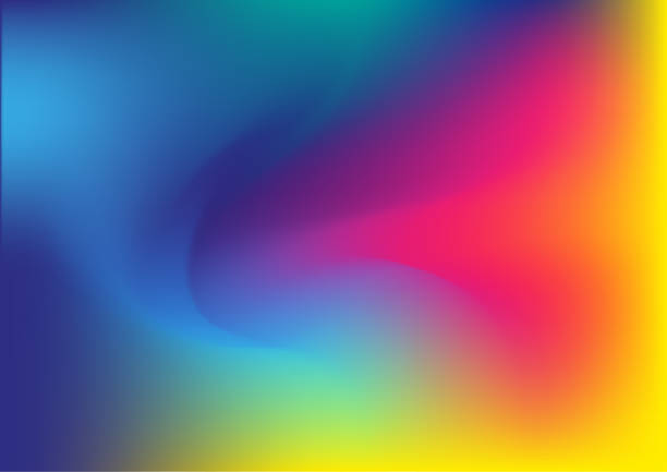 Colorful Abstract Background Colorful abstract background image focus technique illustrations stock illustrations
