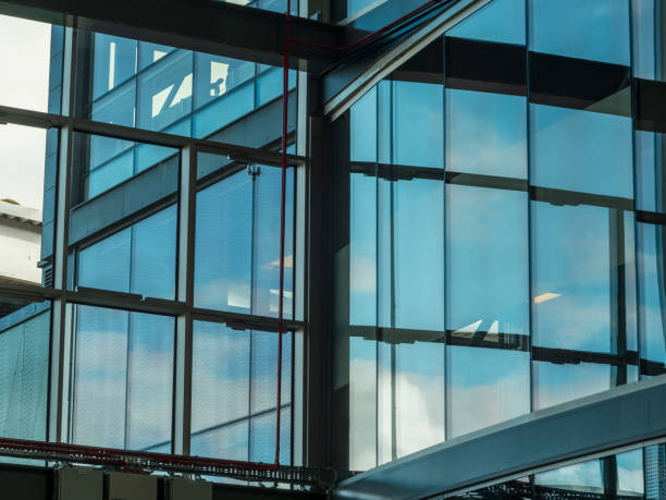 istock Glass urban business office environment 1145612513