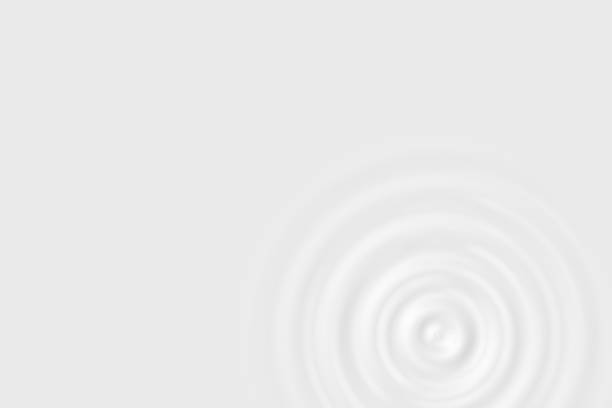 istock Abstract soft background, texture of white liquid ring or white yogurt surface 1145620320