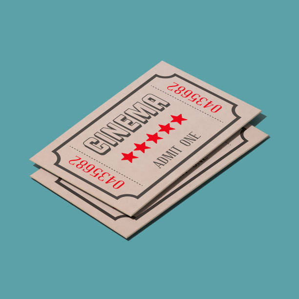 istock Vintage movie tickets 1145621513
