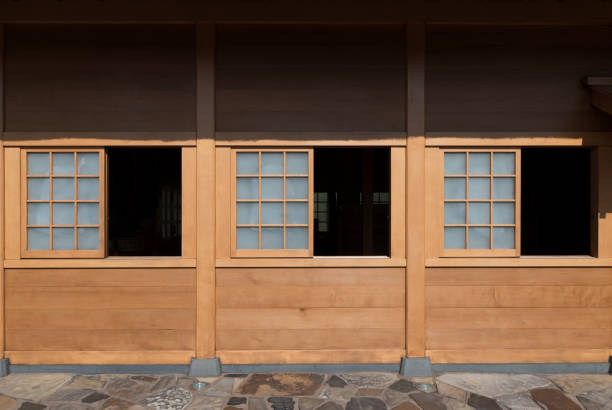 istock Facade of Japanese building 1145622278