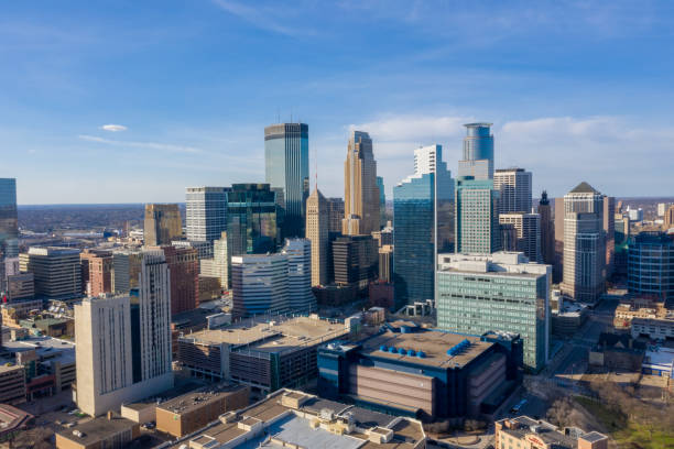 istock Minneapolis Aerial Skyline 1145622683