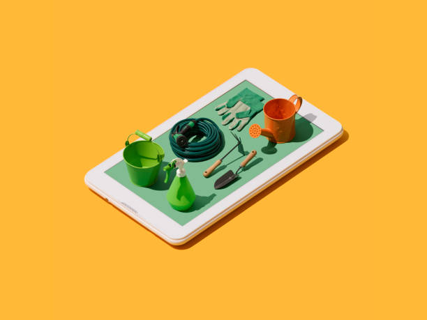 istock Gardening and horticulture app 1145628217