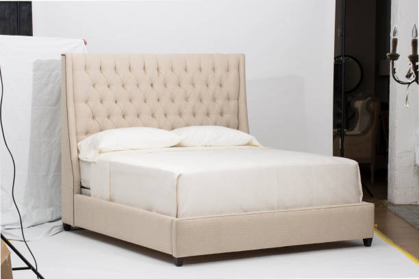istock King Size Waterproof Mattress Protector, Wooden Bed Frame, DreamCloud luxury sleep mattress 1145628492