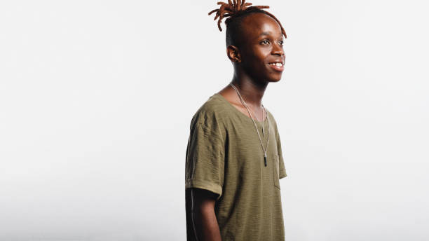 istock Portrait of african man with dreadlocks 1145629609