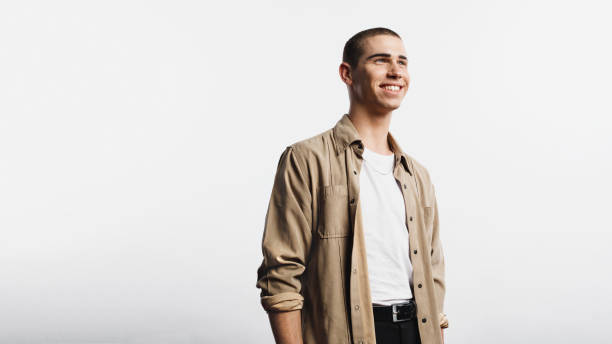 Portrait of smiling young man