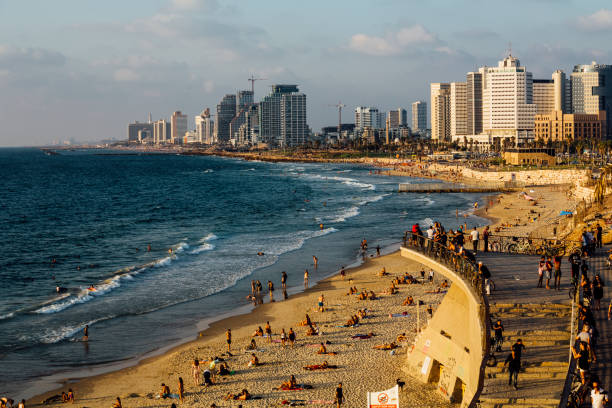 istock Tel Aviv IsAEL COST LINE 1145631062