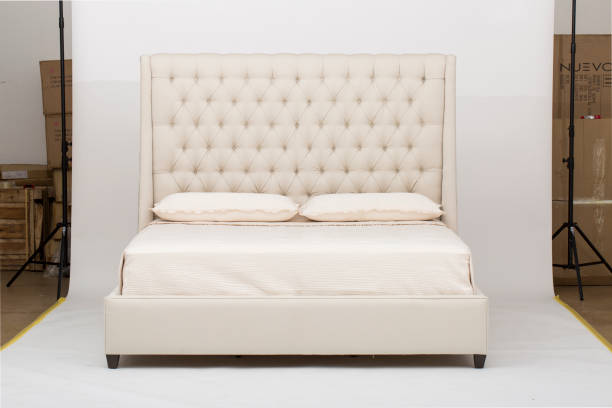 istock Sheet Set, White - Sheet Sets - Sheets & Pillow Cases, White Striped bed sheets cotton 1145631189