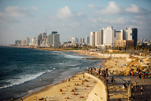 istock Tel Aviv IsAEL COST LINE 1145631322