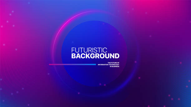 Liquid color background design. Fluid purple blue gradient shapes. Liquid color background design. Fluid purple blue gradient shapes. Design landing page. Futuristic abstract composition. Vector Illustration futuristic backgrounds abstract creativity stock illustrations