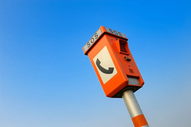 istock Roadside emergency telephone 1145633791