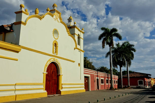 Honduras Comayagua city stock photo