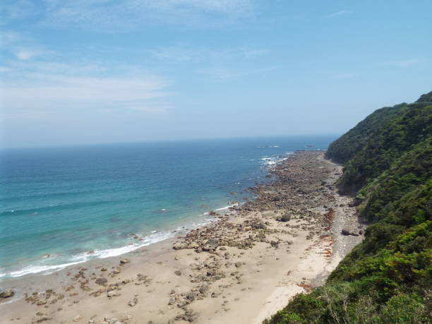 istock Japan Miyazaki Kushima Toimisaki drone 1145639417