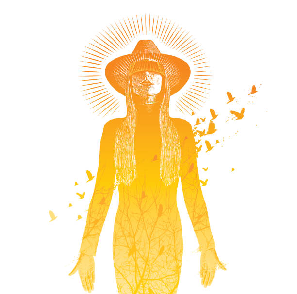 istock Multiple exposure of a Beautiful woman using virtual reality headset to connect with nature 1145639573