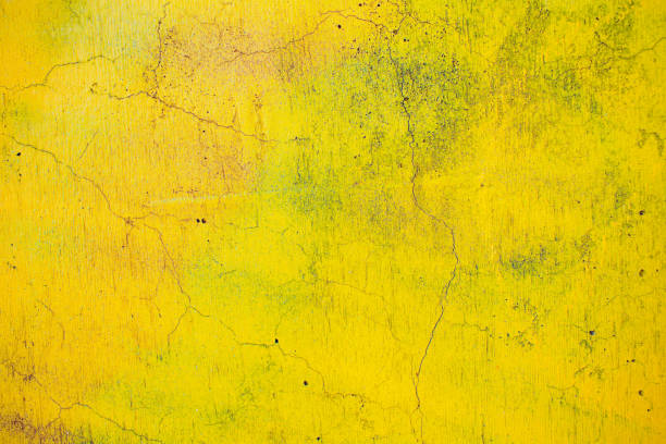istock Concrete, weathered, worn wall damaged paint. Grungy Concrete Surface. 1145643924