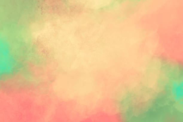 Watercolor Background - Pastel Colors Colorful Pastel Watercolor Background - Abstract Pastel Colors Pink Yellow Green pop art photos stock pictures, royalty-free photos & images