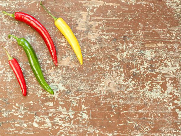 istock Ripe chili peppers on table 1145664915