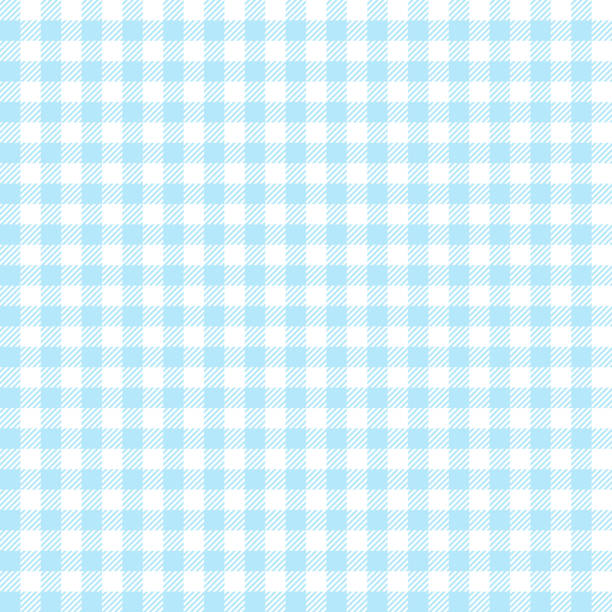 ilustrações, clipart, desenhos animados e ícones de fundo checkered - picnic checked tablecloth pattern