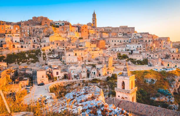 istock Sassi di Matera at sunrise, Basilicata, Italy 1145671584