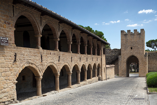 The town of Bosa, a popular tourist destination in Oristano Province. Sardinia. Italy.