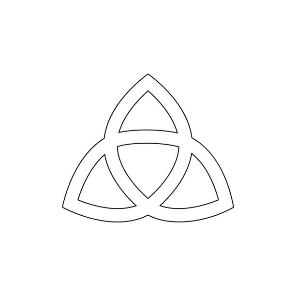 religion symbol, paganism outline icon. Element of religion symbol illustration. Signs and symbols icon can be used for web, logo, mobile app, UI, UX religion symbol, paganism outline icon. Element of religion symbol illustration. Signs and symbols icon can be used for web, logo, mobile app, UI, UX on white background egyptian demons stock illustrations