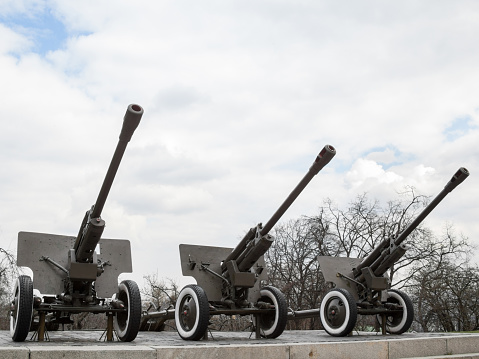 Soviet howitzers (Second World War period). Soviet artillery.