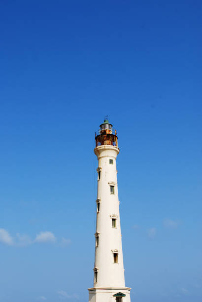 istock Towering California Lighthouse in Aruba 1145674503