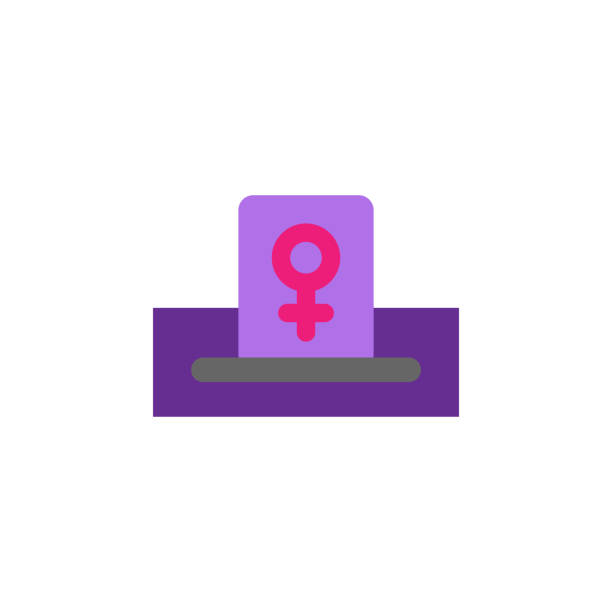 istock Woman's day, vote icon. Element of color Woman's day icon. Premium quality graphic design icon. Signs and symbols collection icon 1145681313