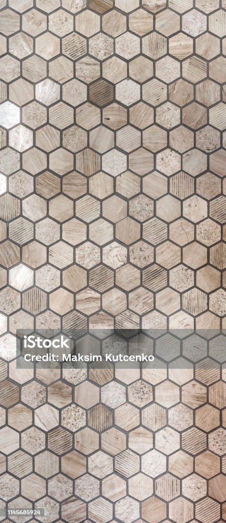Micro Hexagonal Texture Hexagonal Mosaic Texture Stock Photo - Download Image Now - Hexagon ...