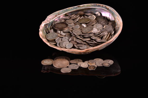 istock Abalone shell found full of treasure 1145688680