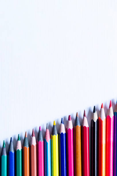 istock Row of Colorful Pencils 1145688830
