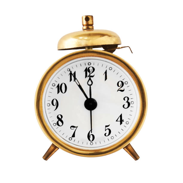 istock Alarm clocks five minutes to twelve 1145690087