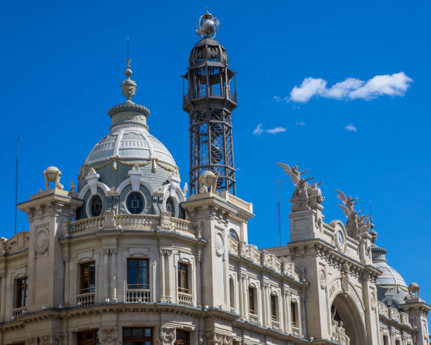 istock Central Post Office Building in Valencia, Spain 1145690127