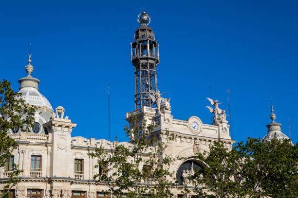 istock Central Post Office Building in Valencia, Spain 1145690333