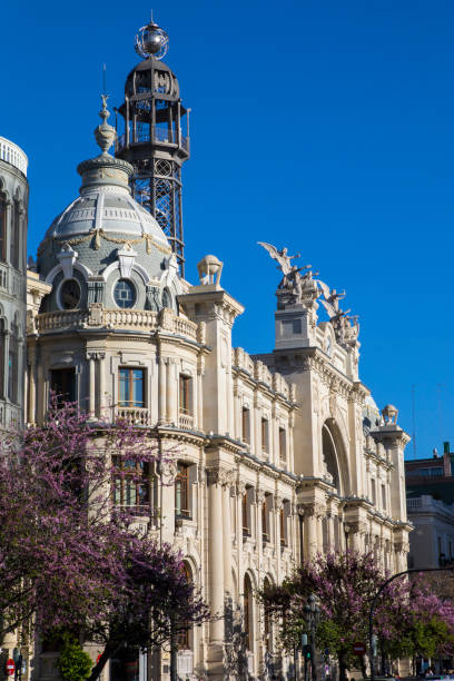 istock Central Post Office Building in Valencia, Spain 1145690337