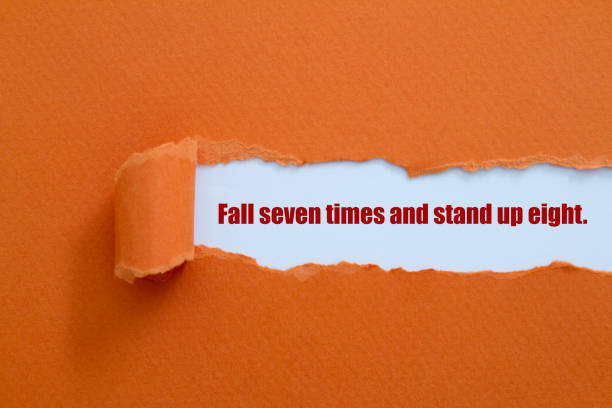 istock Fall seven times and stand up eight 1145691736