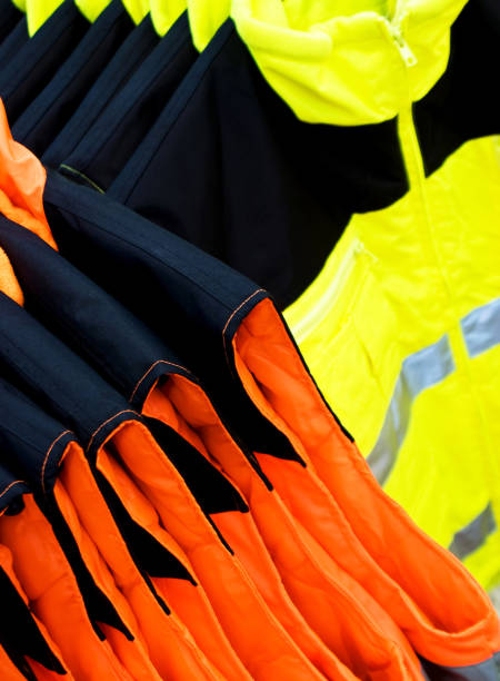 istock Orange and yellow protective clothing 1145696663