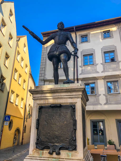 istock John of Austria statue in Regensburg 1145698365