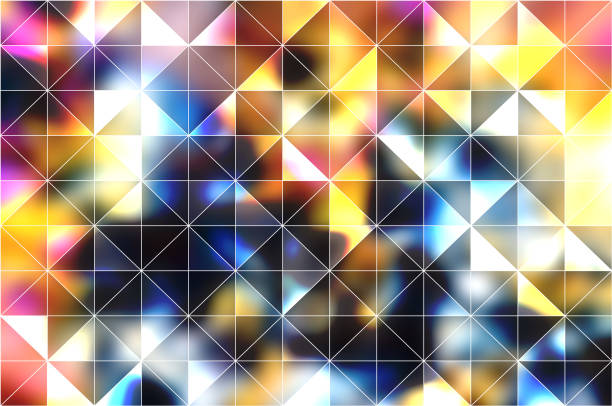 Colorful abstract polygonal background of isosceles triangles.Possible to use for modern projects, workflow, banners, web designs, websites. Colorful abstract polygonal background of isosceles triangles.Possible to use for modern projects, workflow, banners, web designs, websites. isosceles triangle stock pictures, royalty-free photos & images